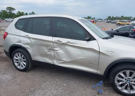 2014 BMW X3 xDrive28I z USA, uszkodzony, nr VIN 5UXWX9C55E0D27567